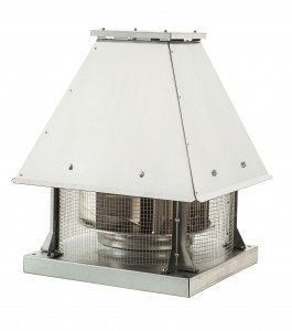 Radial-Dachventilator mit horizontalem Luftaustritt BRCF