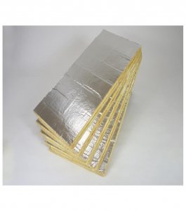 Glaswolle mit Aluminiumfolie
